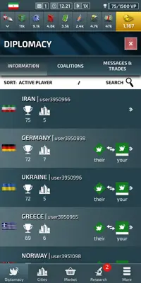 Conflict of Nations WW3 android App screenshot 3