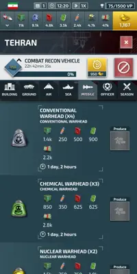 Conflict of Nations WW3 android App screenshot 6